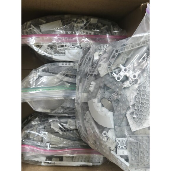 LEGO Other - 10 lbs LEGO Bulk Lot – Dark & Light  leaned & Sanitized Bricks Mixed Parts